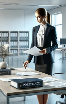 gestión de herencias